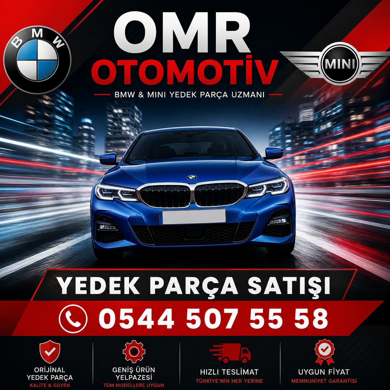 Iğdır BMW Orijinal Yedek Parça Fiyatları